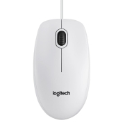 Mysz Logitech B100 910-003360 (optyczna; 800 DPI; kolor biały)