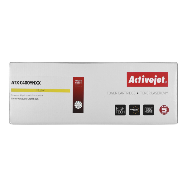 Toner Activejet ATX-C400YNXX (zamiennik Xerox 106R03533; Supreme; 8000 stron; żółty)-8329851