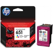 Tusz HP kolor HP 651, HP651=C2P11AE, 300 str.