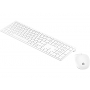 Zestaw bezprzewodowy klawiatura i mysz HP Pavilion 800 (biała)