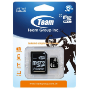 Karta pamięci microSDHC Team Group Class 4 32GB + Adapter SD