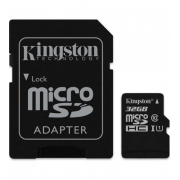 Karta pamięci microSDHC Kingston Class 10 32GB + Adapter SD