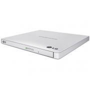 Nagrywarka zewnętrzna DVD+/-RW Slim USB LG GP57EW40 (Biała)