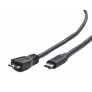 Kabel USB 3.0 typ C(Micro BM/CM) 1m czarny Gembird