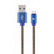 Kabel USB 2.0 typ C (AM/CM) Gembird CC-USB2J-AMCM-2M-BL