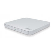 Nagrywarka zewnętrzna DVD -/+ R/RW Slim USB HLDS GP90NW70 (biała)