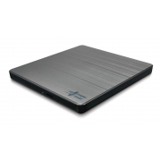 Nagrywarka zewnętrzna DVD -/+ R/RW Slim USB HLDS GP60NS60 (srebrna)