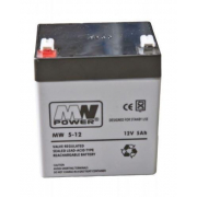 Akumulator żelowy 12V 5Ah MW Power MW5-12L