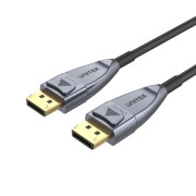 Kabel Optyczny DisplayPort 1.4 Unitek C1615GY, AOC, 8K, 5m