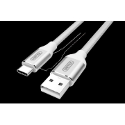 Kabel Unitek Y-C4025ASL Premium USB-USB TypC 2.0; Silver